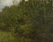 Landscape with a pond